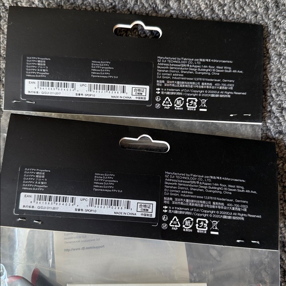 Genuine DJI FPV Drone Propellers pairs blades DJI 2 retail packages - Picture 3 of 3